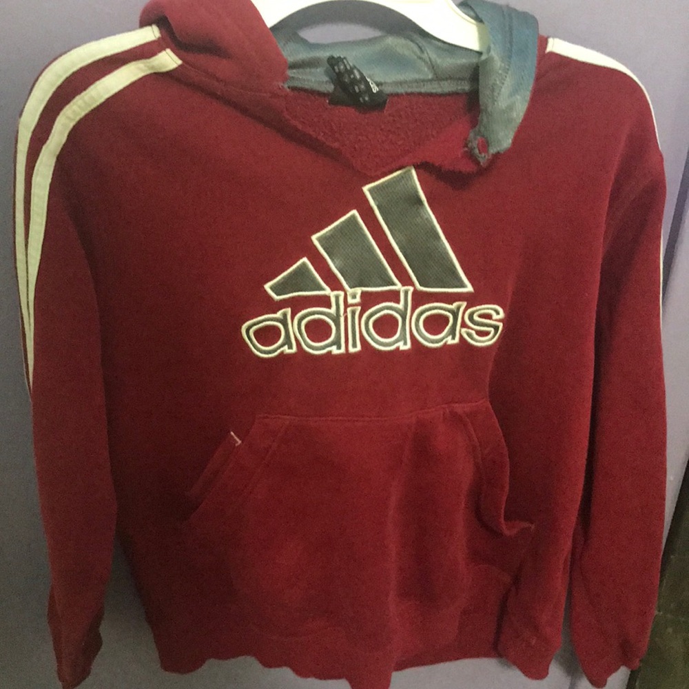 Size small adidas hoodie v-neck.